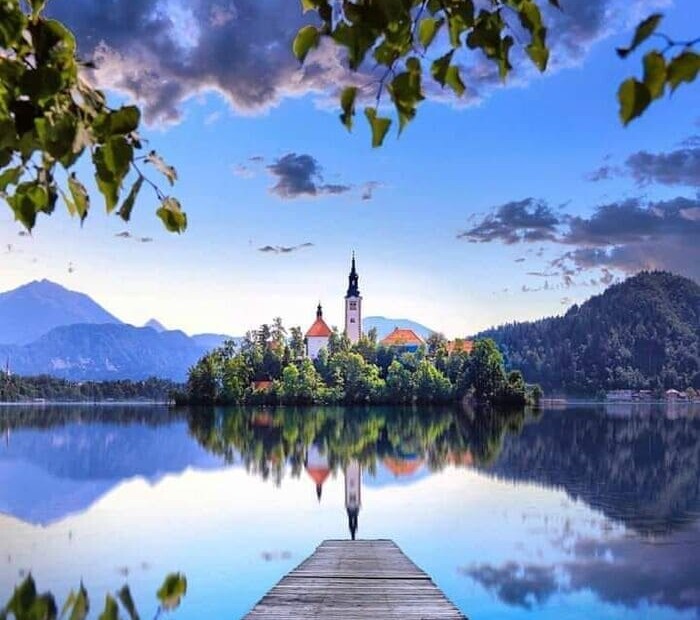 Lago Bled, Eslovenia destinos sustentáveis